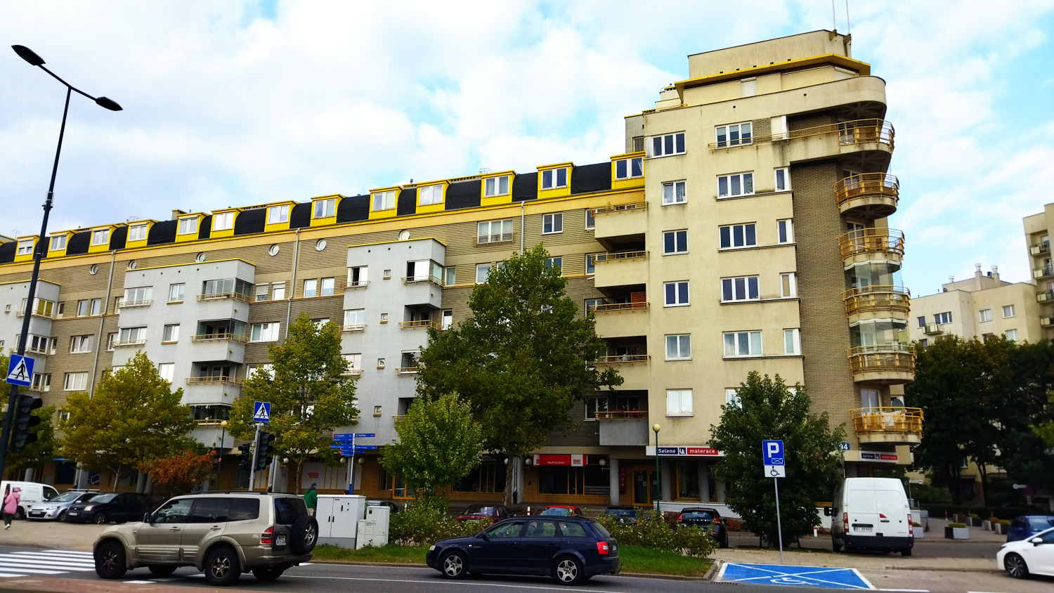 Zdjęcie architektury budynku Budynki mieszkalno-usługowe